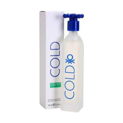 ادو تویلت مردانه بنتون مدل Cold حجم 100 میلی لیتر