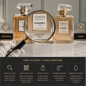 تشخیص عطر ادکلن فیک