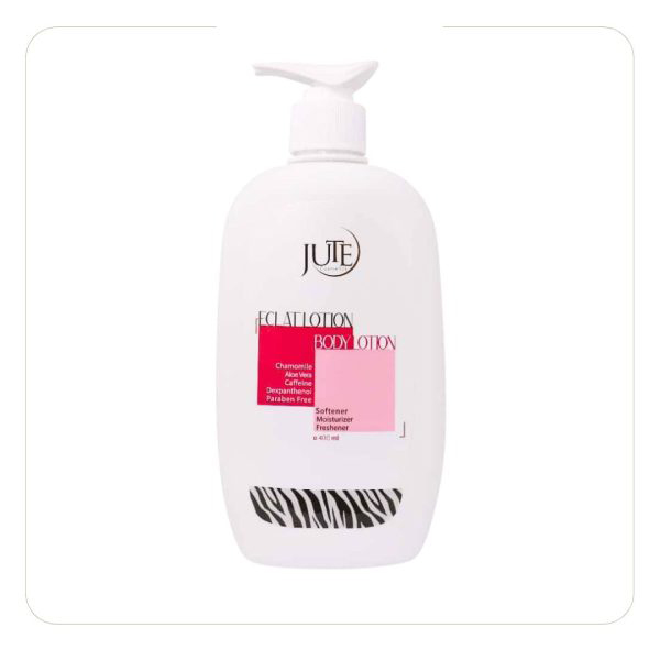ژوت – لوسیون بدن اکلت (۴۰۰ میل) | Jute Eclat Body Lotion (400ml)_6a27f404310eb.jpeg ژوت – لوسیون بدن اکلت (۴۰۰ میل) | Jute Eclat Body Lotion (400ml) - تصویر 1