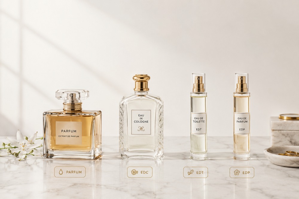 فرق ادکلن و عطر