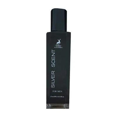 عطر جیبی الحمبرا مدل بوگارت Silver Scent حجم 35 میلی لیتر