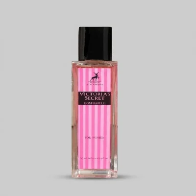 عطر جیبی الحمبرا مدل VICTORIA بامبشل حجم 35میلی لیتر