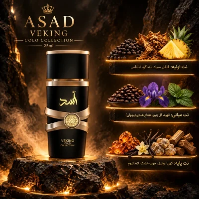 ادکلن اسد ویکینگ حجم ۲۵ میلی‌لیتر - Image 6